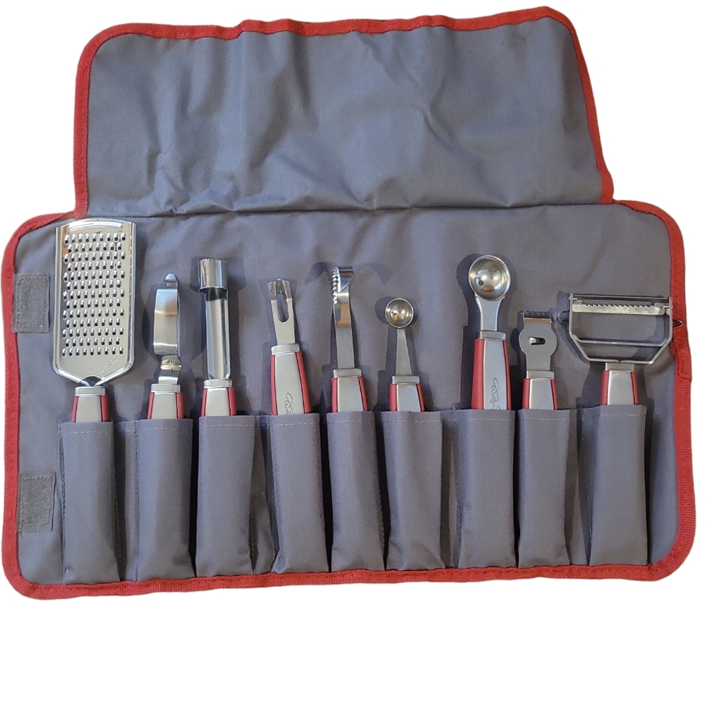 Wolfgang Puck Nine Piece Kitchen Food Prep Utensils Set